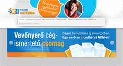Desktop Screenshot of mikromarketing.hu